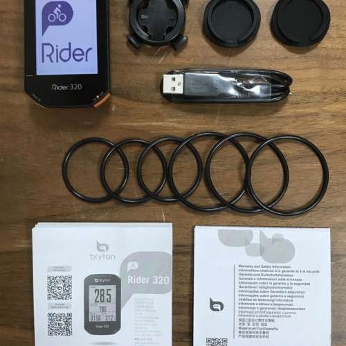 100%NEW Bryton Rider 320E GPS Cycling Computer 中英文無線GPS單車碼錶~~~送延伸...