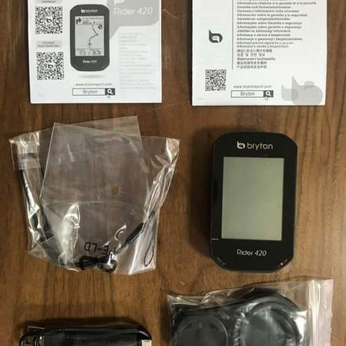 100%NEW Bryton Rider 420E GPS Cycling Computer 中英文無線GPS單車碼錶~~~送延伸...