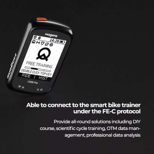 100% New Magene 邁金 C406pro GPS smart bike computer (English version)