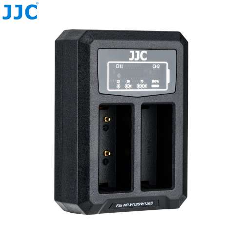 JJC NP-W126 / NP-W126S USB Dual Battery Charger - B-NPW126S