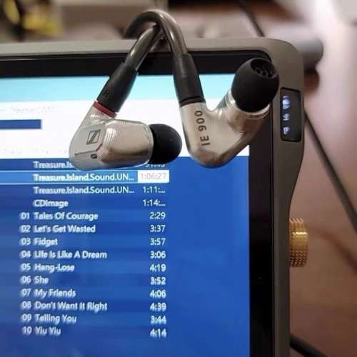 lE900清庫存熊貓竹子 SENNHEISER/森海塞爾 IE900 入耳式動圈HIFI 耳機