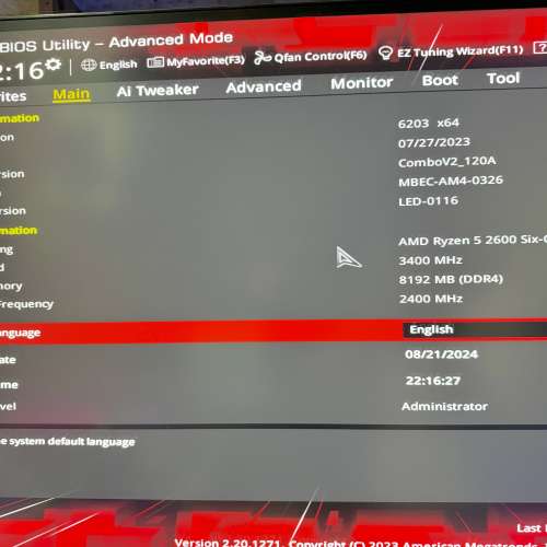 ASUS AM4 板+ Ryzen 5 2600