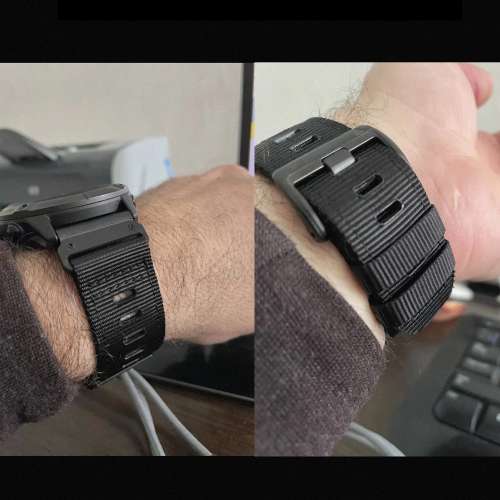 GARMIN 22 26mm 尼龍快拆錶帶