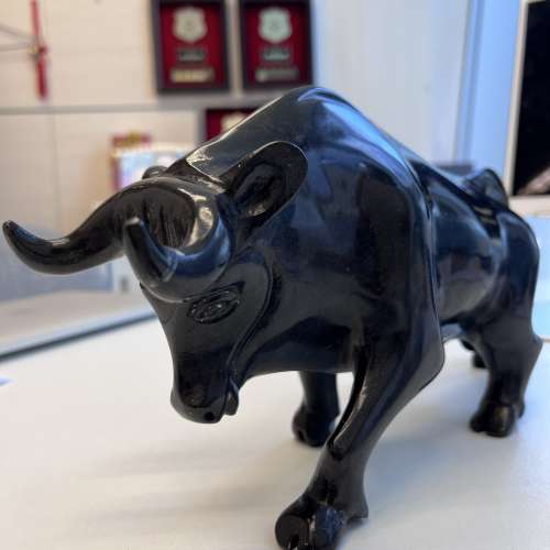 旺市 風水陣 橫財 炒股必備 華爾街 牛 風水 擺設 3kg 有份量 牛氣沖天 牛市 風水招財