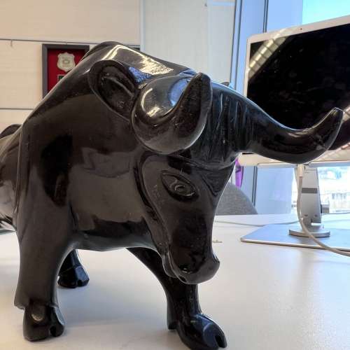 旺市 風水陣 橫財 炒股必備 華爾街 牛 風水 擺設 3kg 有份量 牛氣沖天 牛市 風水招財