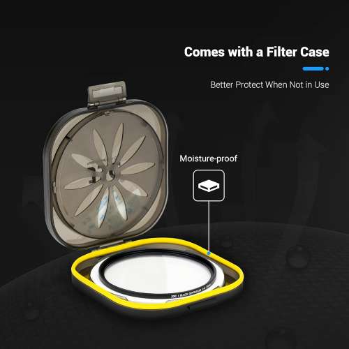 JJC F-BD Series Black Mist Diffusion Effect 1/4 Filter - 49mm To 82mm