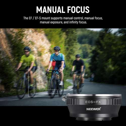 NEEWER Canon EOS (EF / EF-S) D/SLR Lens To FUJIFILM X Mount Adapter