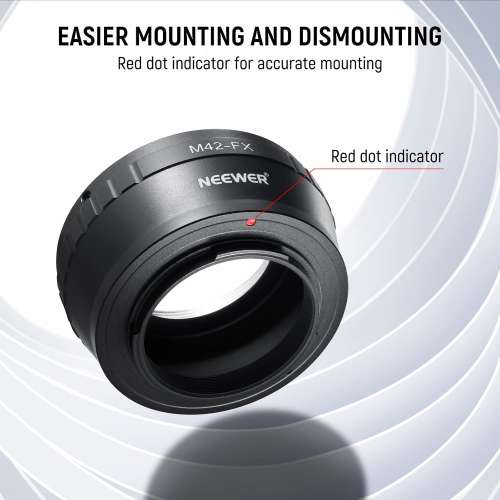 NEEWER M42 Screw Mount SLR Lens To FUJIFILM X Mount Adapter