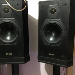 英國TANNOY 601 II 8寸底音有架有纲80%新$1500，粉嶺交收。