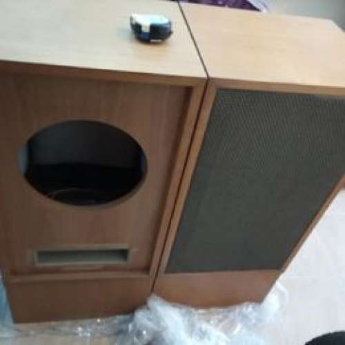 10吋音箱一對.吸音棉順天然羊毛 有面網