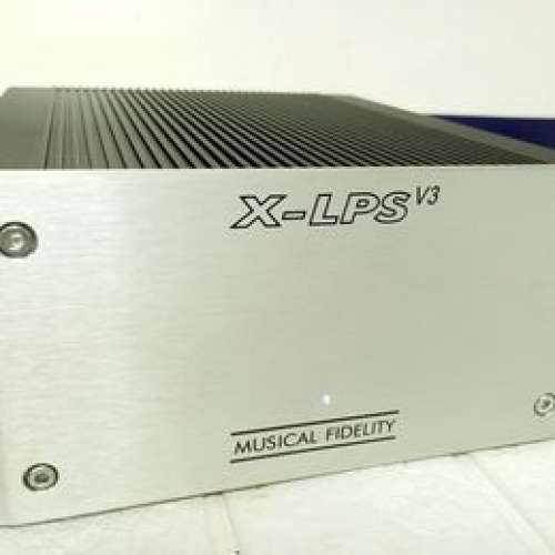 Musical fidelity X-LPS 黑膠放大.mm.mc.原箱