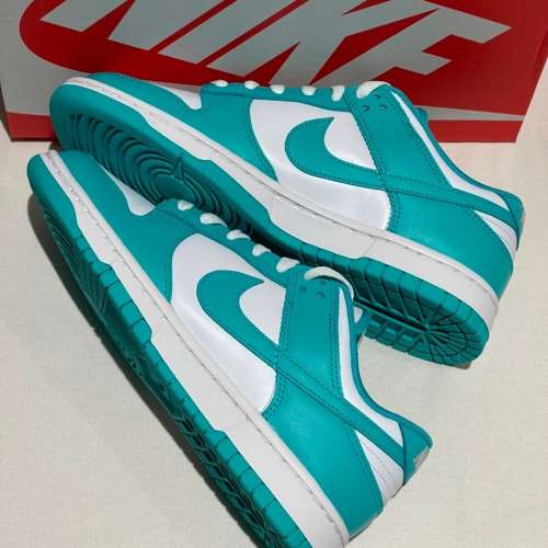 Nike Dunk Low ''Clear Jade‘’ 潮流休閒 防滑耐磨 低幫板鞋 白綠 男女同款
