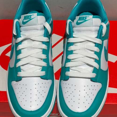 Nike Dunk Low ''Clear Jade‘’ 潮流休閒 防滑耐磨 低幫板鞋 白綠 男女同款