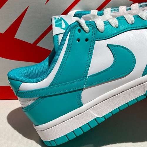 Nike Dunk Low ''Clear Jade‘’ 潮流休閒 防滑耐磨 低幫板鞋 白綠 男女同款