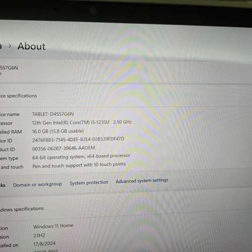 Microsoft Surface Pro 9 i5 16+256 香港行貨