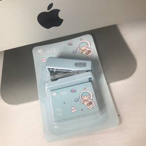 📃 Mini Stapler Set for Student Kids NEW 全新 咔巴熊 小號 釘書機 套裝 兒童 學...