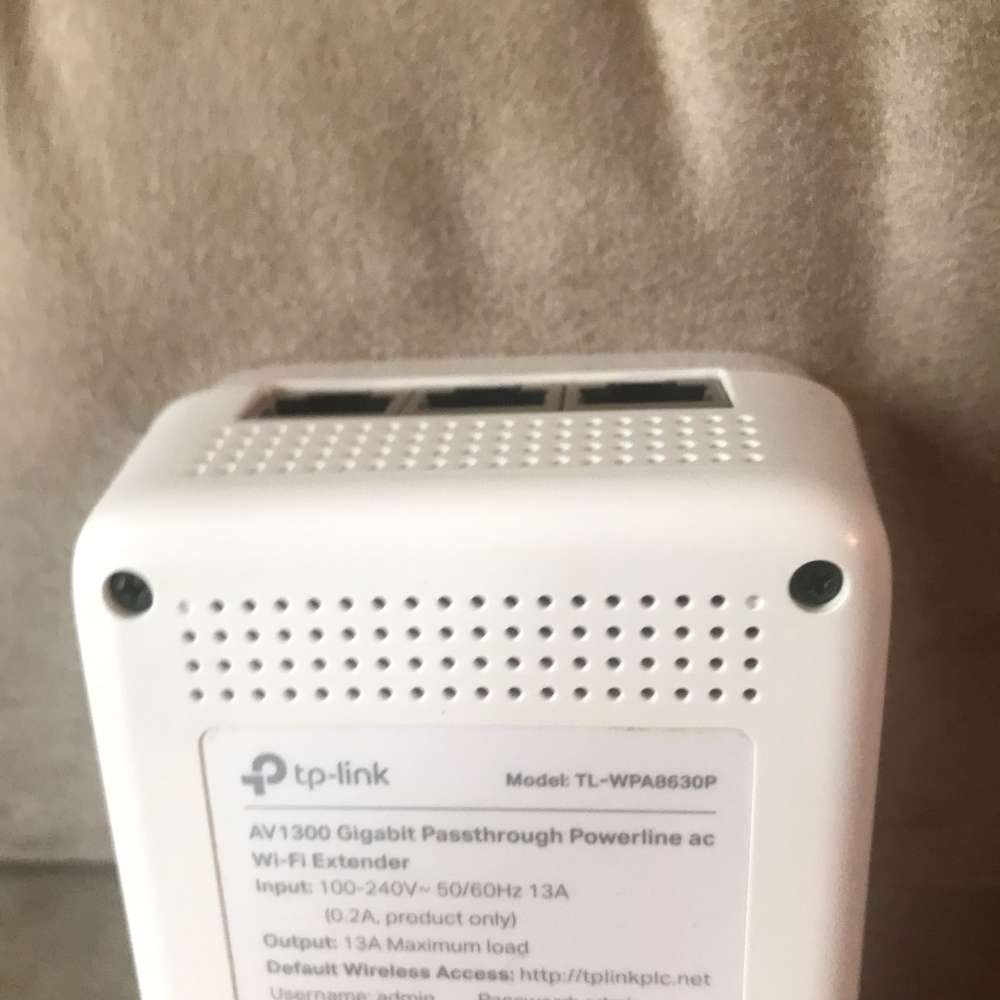 💻 TP-LINK AV1300 Gigabit Powerline 2pc Adapter Wi-Fi HomePlug USED 電力線網路 橋接器電力貓- 二手或全新網絡/WIFI, 電腦- DCFever.com