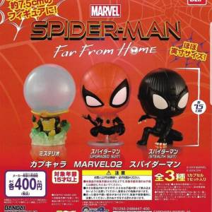 #39697 Capchara Marvel 扭蛋 第2彈 Spider Man 蜘蛛俠 一套3款