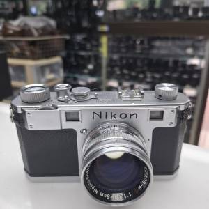 NIKON S + NIPPON KOGAKU NIKKOR-S.C 5CM F1.4