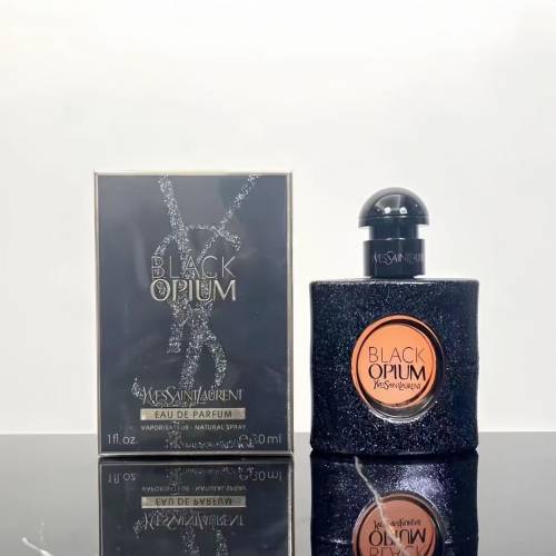 【全新未使用】YSL聖羅蘭黑鴨片香水（經典版）