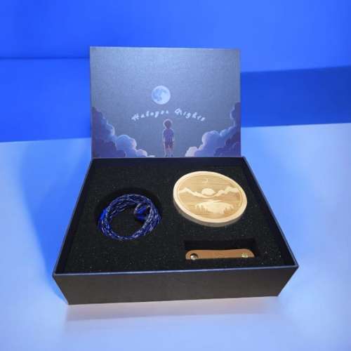 Halcyon Nights 靜夜 24AWG 日本古河銅銀合金耳機升級線