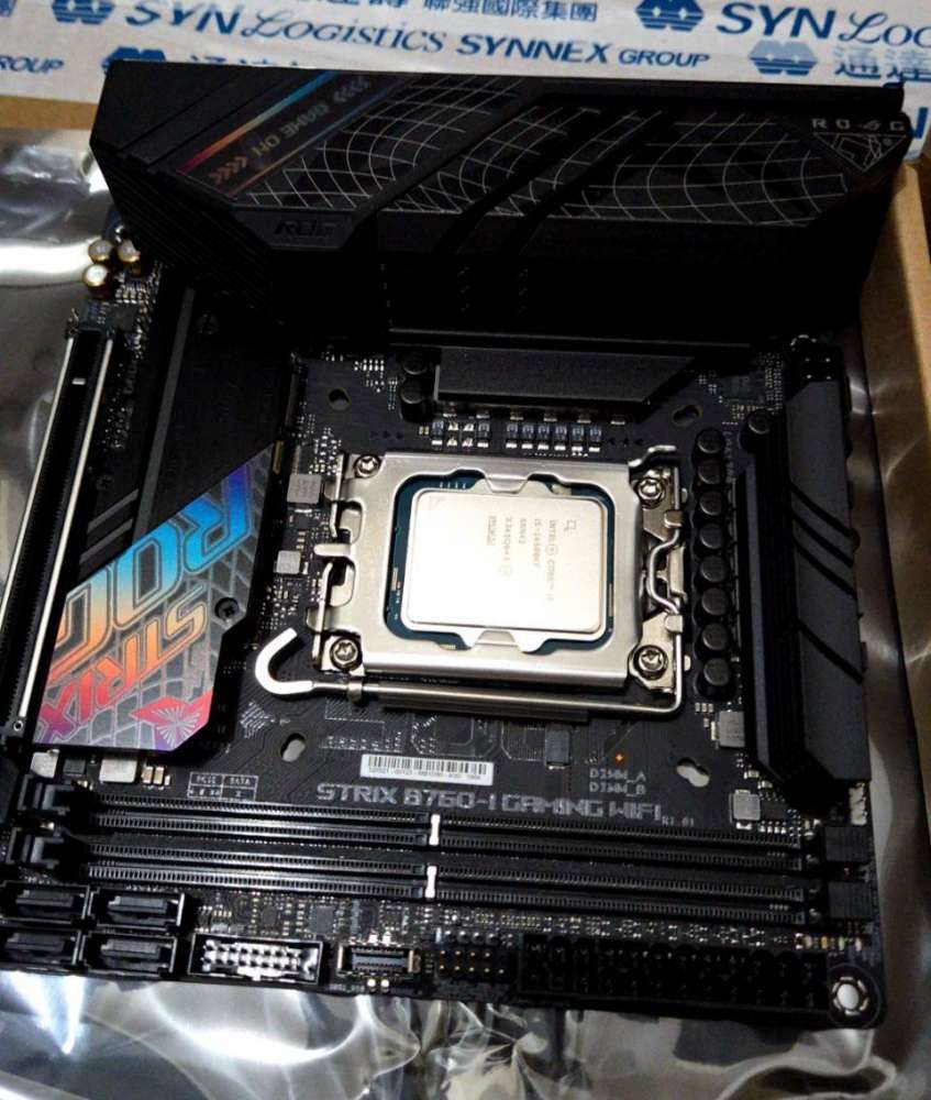 Intel i5 14600KF + ASUS ROG STRIX B760-I主板- 二手或全新CPU, 電腦