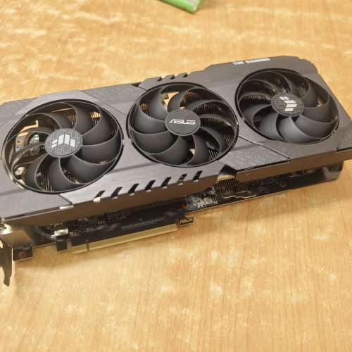 一張華碩TUF RTX3080 10GB DDR6X正常使用