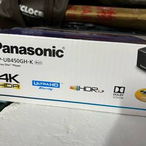 (全新只開過一次Check運作)  Panasonic DP-UB450 4K Blu ray Player 藍光播放器