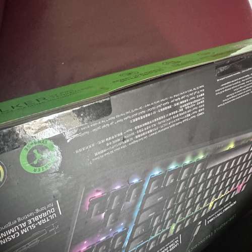 全新Razer deathstalker v2 pro TKL 紅軸