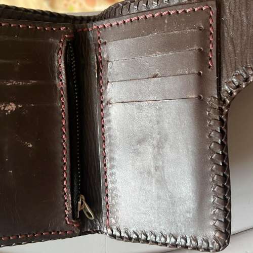 日本鱷魚皮銀包  Genuine Crocodile Wallet