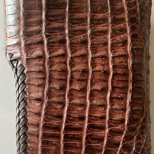 日本鱷魚皮銀包  Genuine Crocodile Wallet
