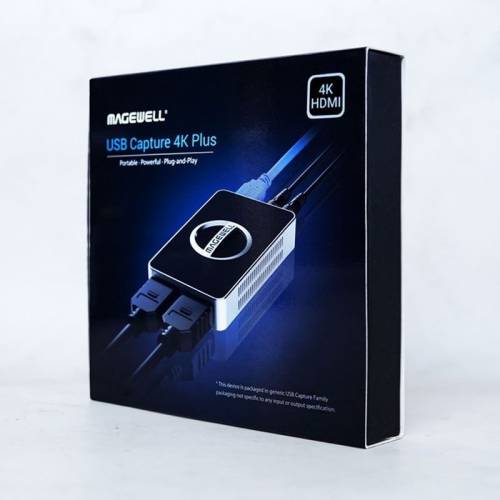 美乐威USB Capture HDMI 4K Plus免驱外置高清视频采集卡4K 60帧