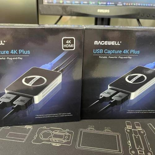 美乐威USB Capture HDMI 4K Plus免驱外置高清视频采集卡4K 60帧