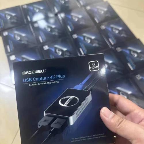 美乐威USB Capture HDMI 4K Plus免驱外置高清视频采集卡4K 60帧