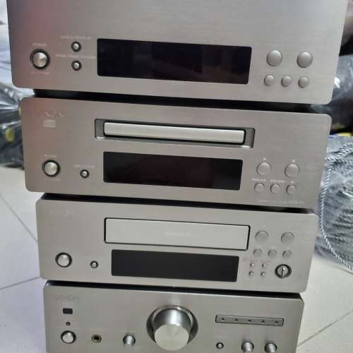 DENON 4 Unit Set CD & Cassette Player