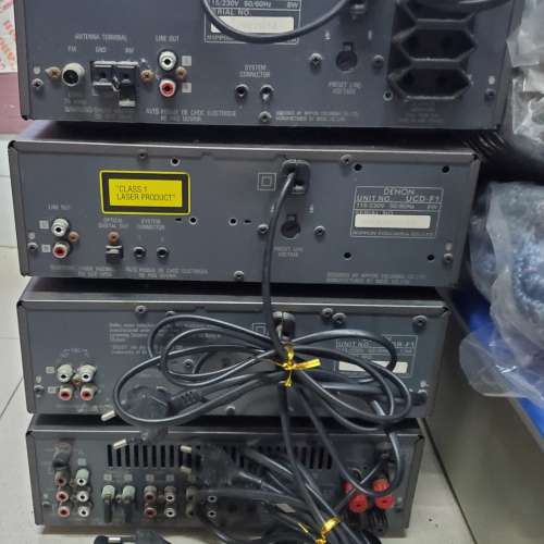 DENON 4 Unit Set CD & Cassette Player