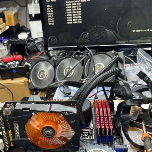 AMD Ryzen Threadripper 1920x 12核24線CPU+Asrock X399 TaiChi