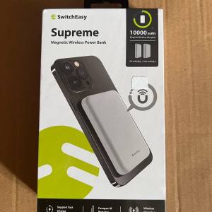 全新 原裝Supreme 10000mah磁吸充電寳(貨辨）未開封