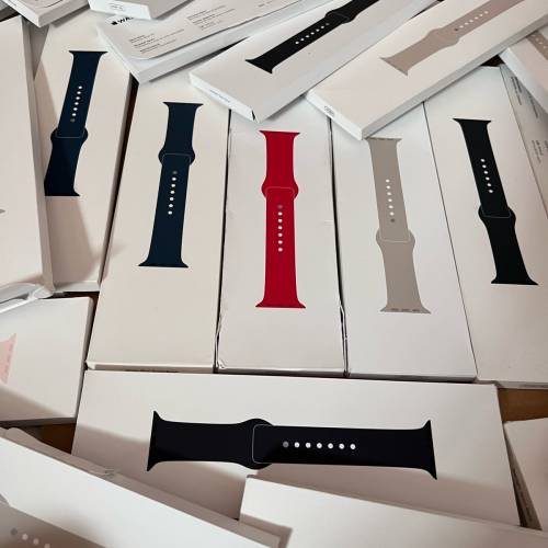 100% 全新未開封 原装Apple  Pencil 真皮保護 套（午夜藍/啡色/黑色/紅色）1-2-3代...