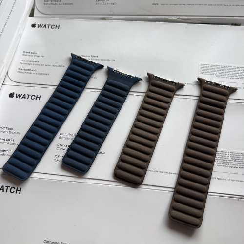 100%全新原裝 Original Apple Watch 45 mm 太平洋藍色/灰褐色磁力手帶/蘋果賣緊 779...