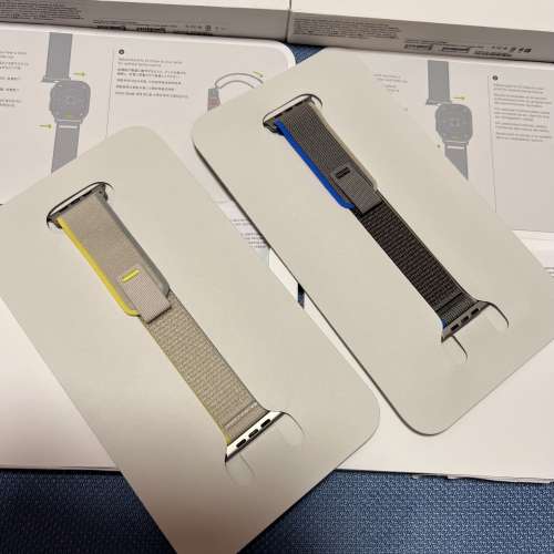 100%全新原裝 Original Apple Watch 45 mm 太平洋藍色/灰褐色磁力手帶/蘋果賣緊 779...