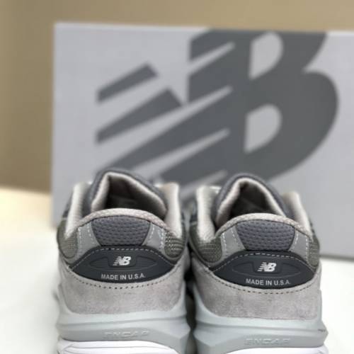 全新New Balance 990 V6 潮流復古 低幫休閒跑步鞋 男款 灰色