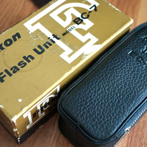 Nikon Vintage flash for collection,BC-7 flash unit