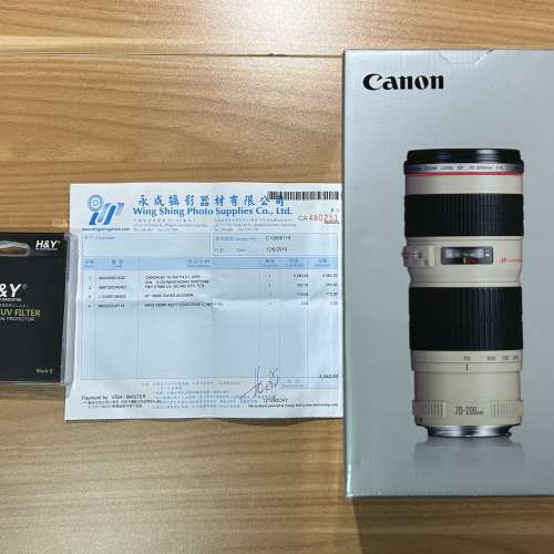 Canon EF 70-200mm f4.0L USM 二手新淨