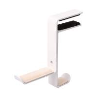 Headphones Hanging Hook Stand WHITE NEW 全新耳機架掛位 兩個掛位 白