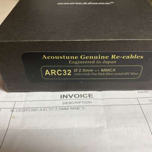 Acoustune ARC32 mmcx 4.4 耳機線