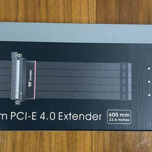 Thermaltake / TT Premium PCI-E 4.0 Extender 600mm (PCI-E 4.0 延長線)