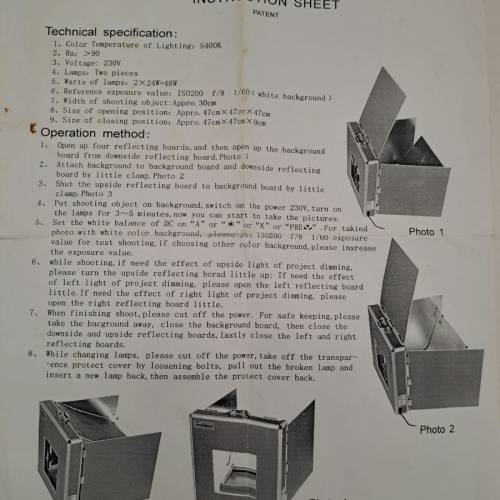 手提專業商品退地攝影箱套裝