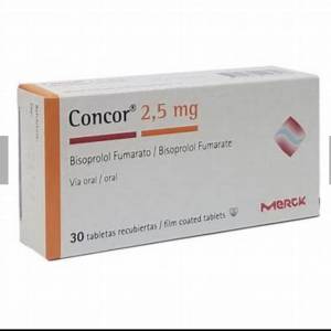 200% 正貨 - 康忻Concor 2.5mg Bisoprolol fumarate (畢索洛爾) （降血壓）