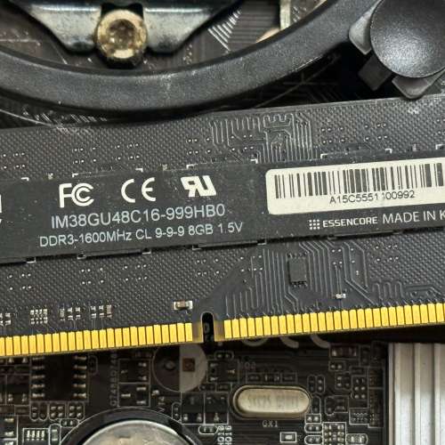 asrock h61m-hvs +i5-2500k + 8GB ddr3